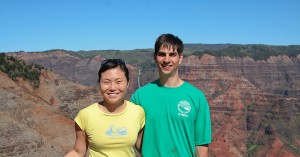 Waimea Canyon view of Waimea Cayon on the way up, from just outside the car