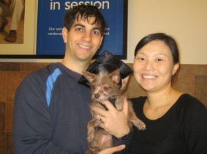 IMG_2559 Taco graduates from doggie training